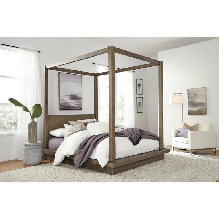 Brooks Solid Wood Canopy Bed