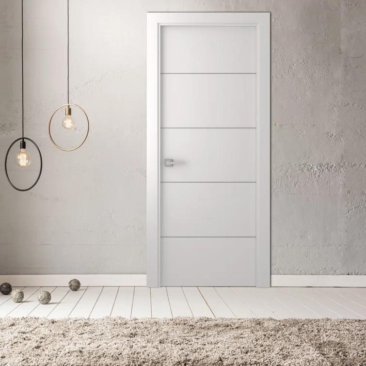 Belldinni Optima 79.375'' Solid + Manufactured Wood Flush Slab Door