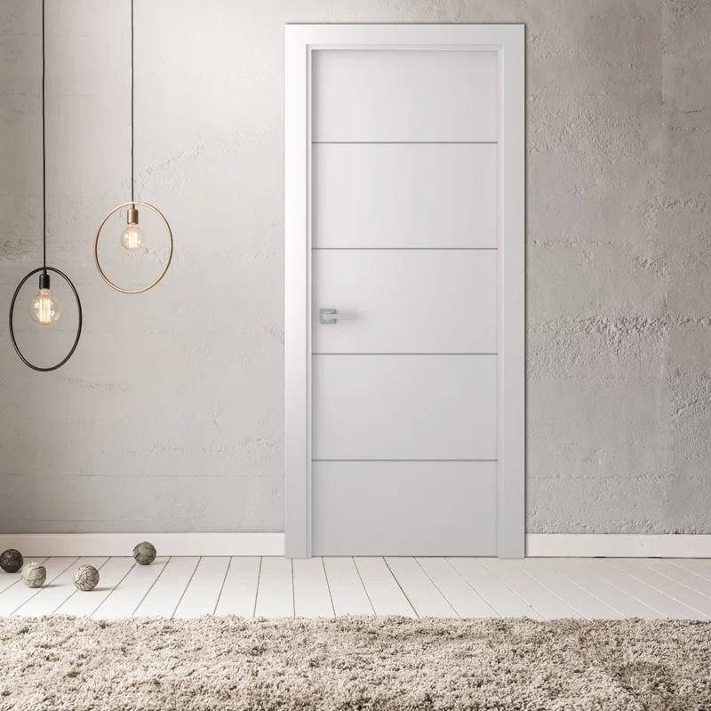 Belldinni Optima 79.375'' Solid + Manufactured Wood Flush Slab Door