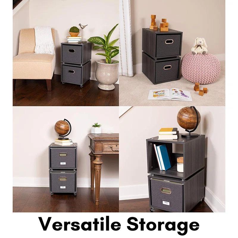 BirdRock Home 14.25'' Wide Mobile File Cabinet