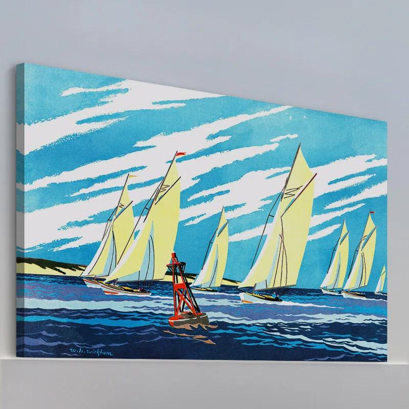 Marmont Hill " Yellow Sailboats "