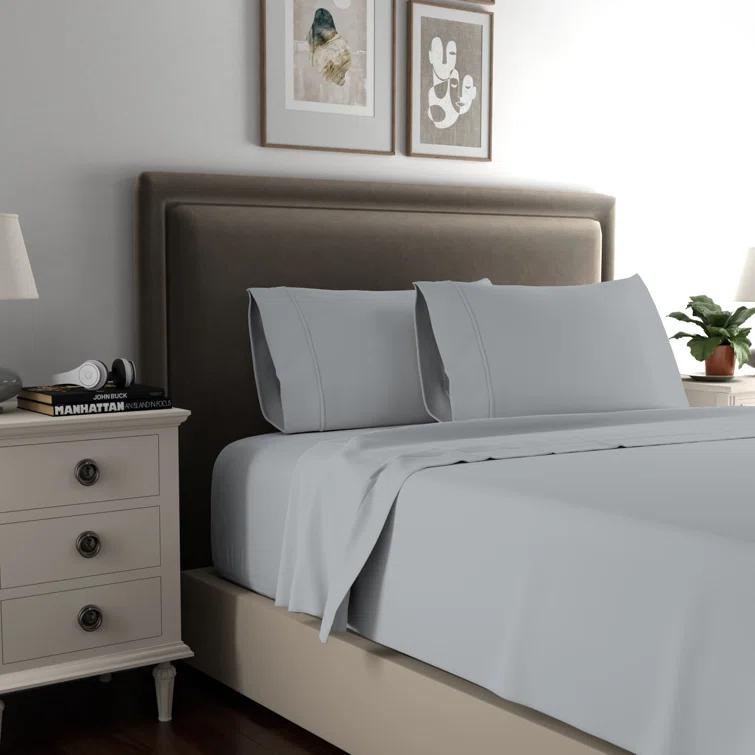 Color Sense Ultra-Soft & Silky 800TC Rich Cotton-Blend Wrinkle-Resistant Sheet Set