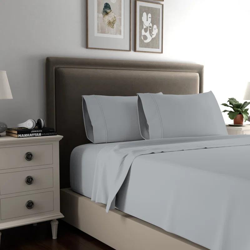 Color Sense Ultra-Soft & Silky 800TC Rich Cotton-Blend Wrinkle-Resistant Sheet Set