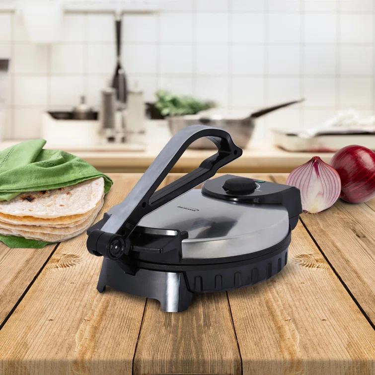 Brentwood Appliances Non Stick Tortilla Press Or Roti Maker