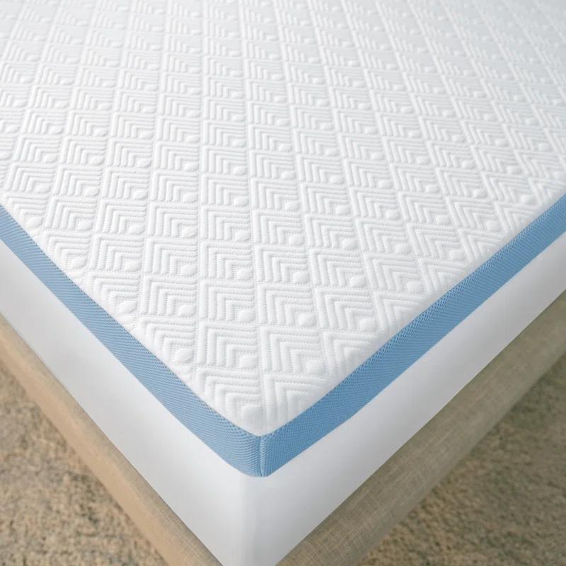 SensorPEDIC 4'' Memory Foam Mattress Topper
