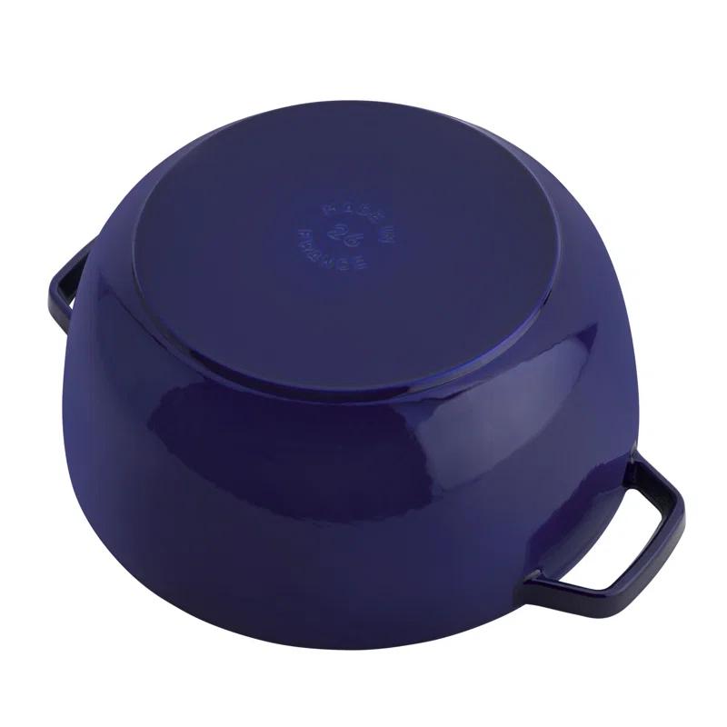 Staub ® Dark Blue Cast Iron 5-Qt. Essential French Oven
