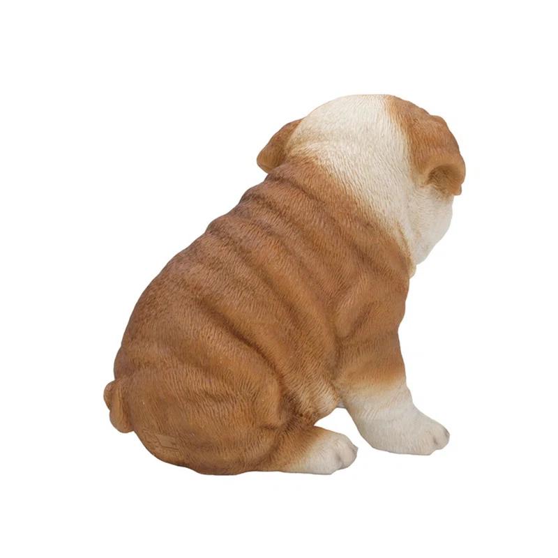 Hi-Line Gift Ltd. Sitting Bulldog Puppy Statue