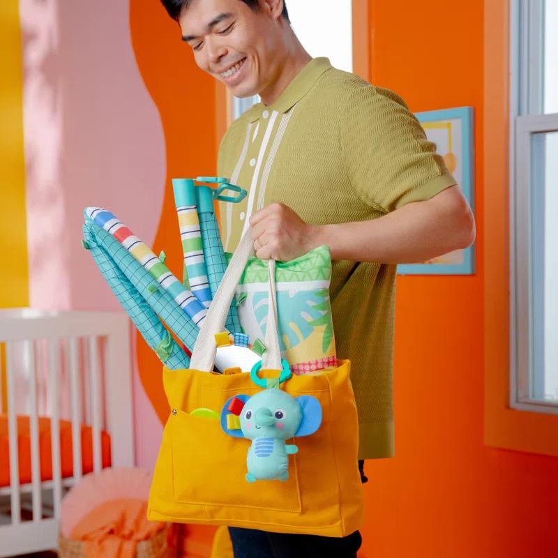 Bright Starts Wild Wiggles FoldAway Activity Gym