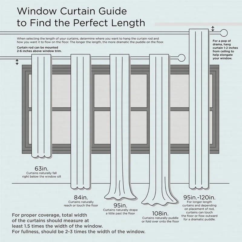 Everly Quinn Total Blackout Metallic Print Grommet Top Curtain Panel Pair (2 Pcs Window Panels)