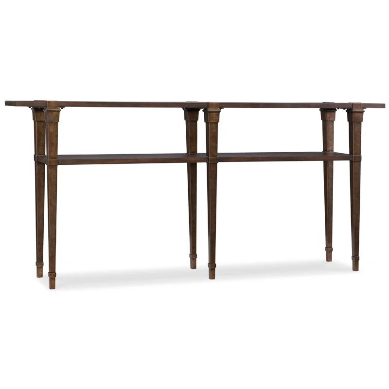 Hooker Furniture 80'' Solid Wood Top Console Table