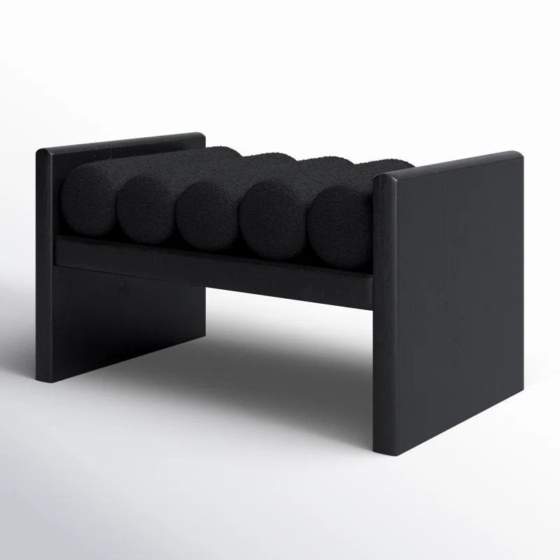 Reeves Boucle Wood Bench