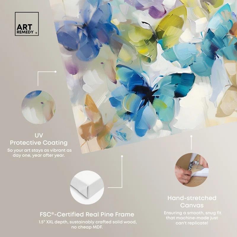 Art Remedy Fluttering Butterflies