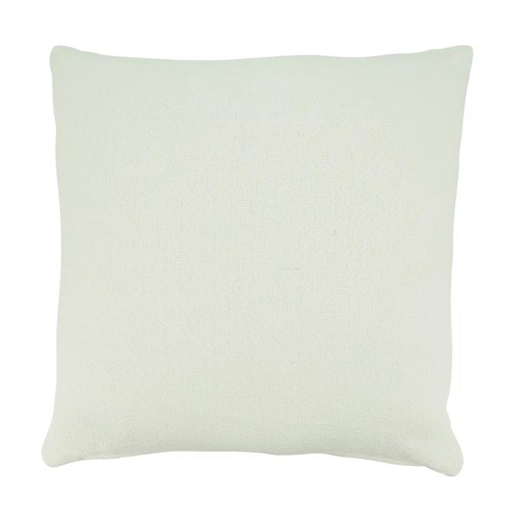 Saro Charley Collection Tassels Cotton Throw Pillow