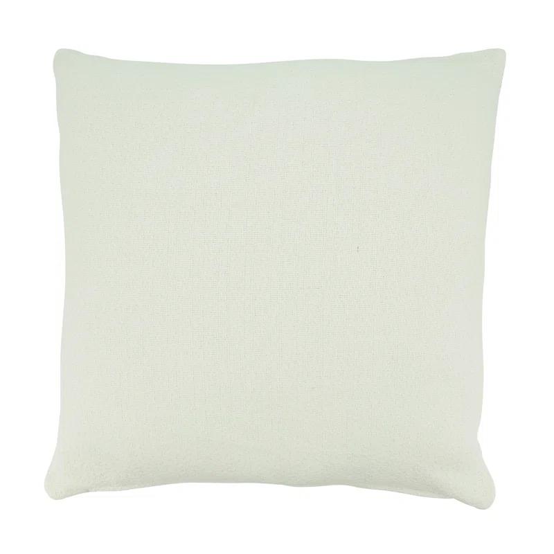Saro Charley Collection Tassels Cotton Throw Pillow