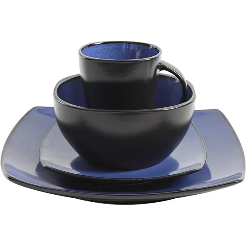 Gibson Ivy Bronx  Stoneware Dinnerware - Service for 4