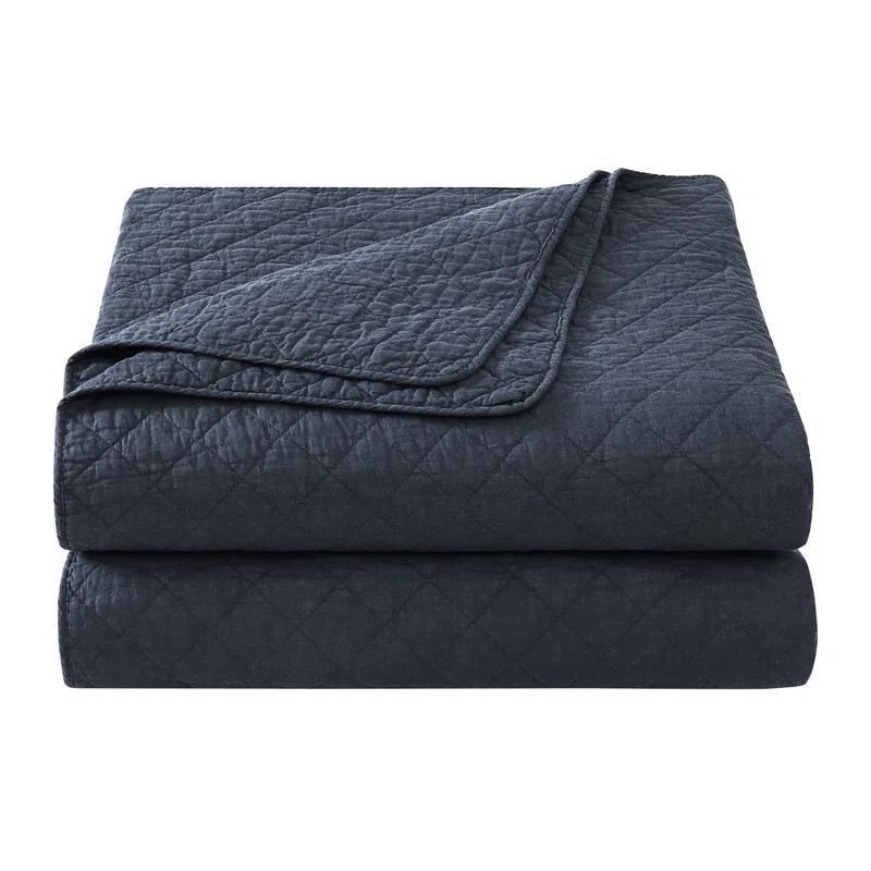 Cotton Comfort Solid Color Classic Chic Casual Modern Rustic Quilt Set