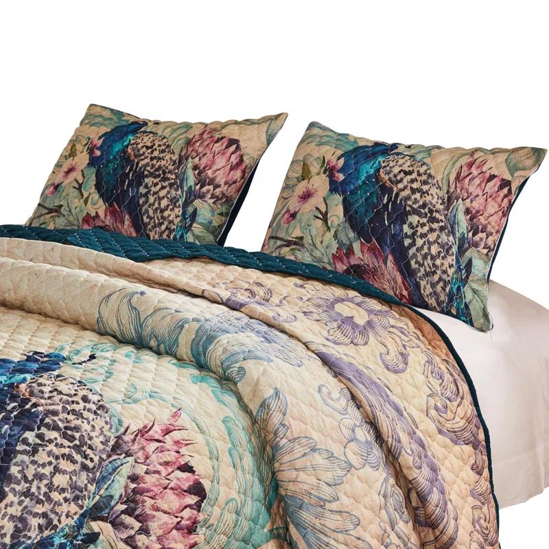 Benjara Microfiber Lumbar Rectangular Pillow Cover & Insert