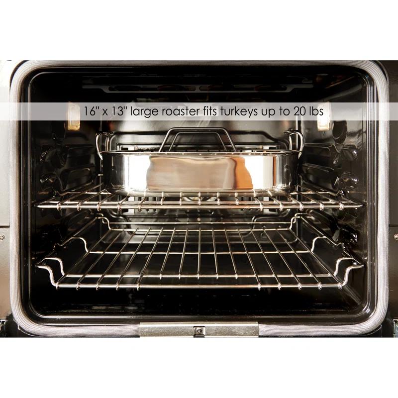 All-Clad ® Stainless Steel Large 16" Roaster with Rack