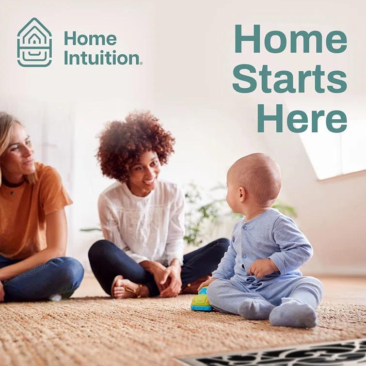 Home Intuition Victorian Floor Vent Cover Register With Mesh Net