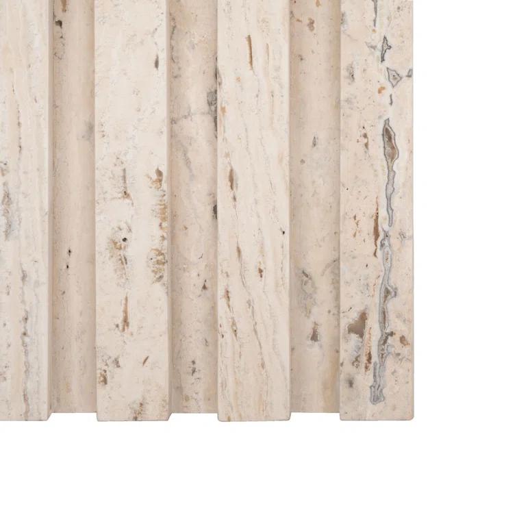 Safavieh  Couture Olivia Square Marble Accent Table - 21 IN W x 21 IN D x 12 IN H