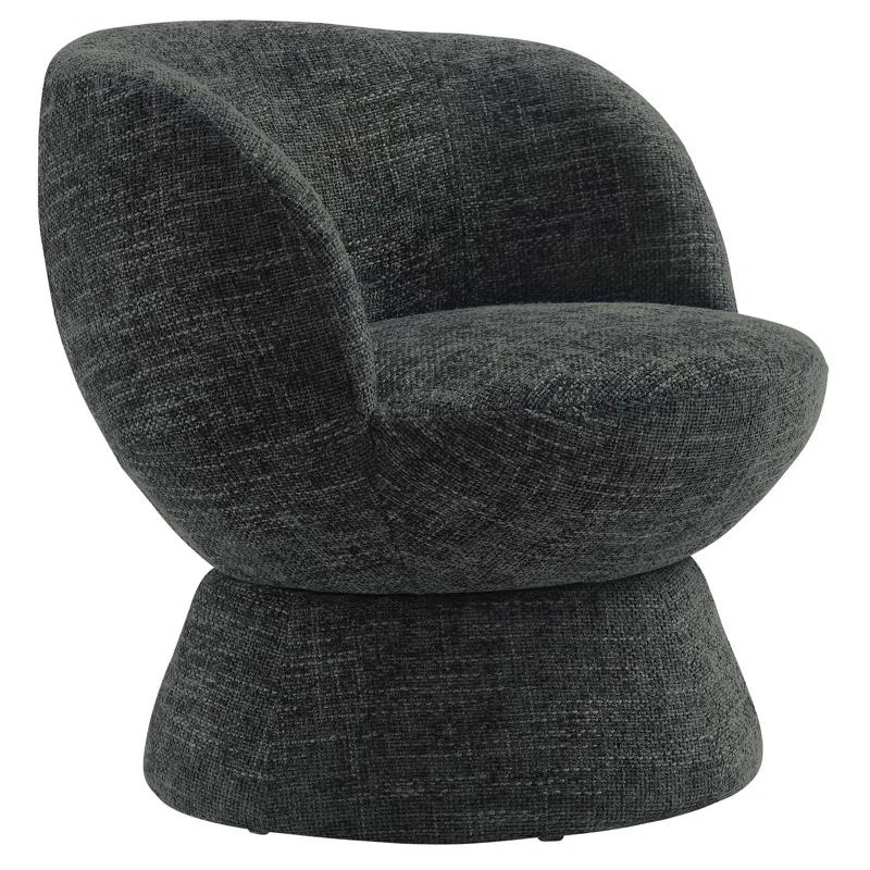 Modway Vesta Chenille Fabric Upholstered Swivel Chair