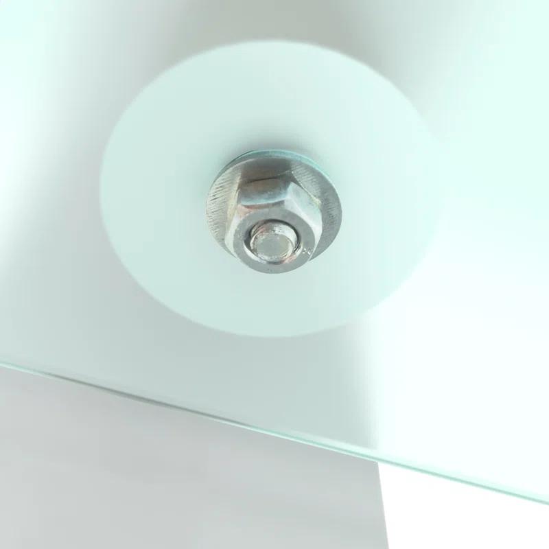 Lipoton Glass Coffee Table Glass Top Coffee Table Glass Living Room Table Rectangle Glass Coffee Table