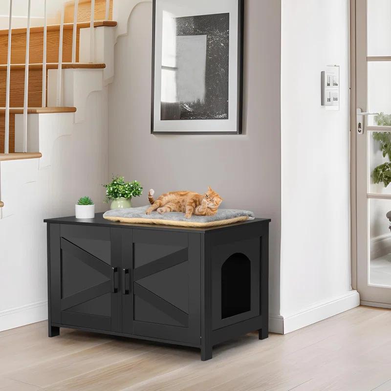 Tucker Murphy Pet™ Cat Litter Box Enclosure