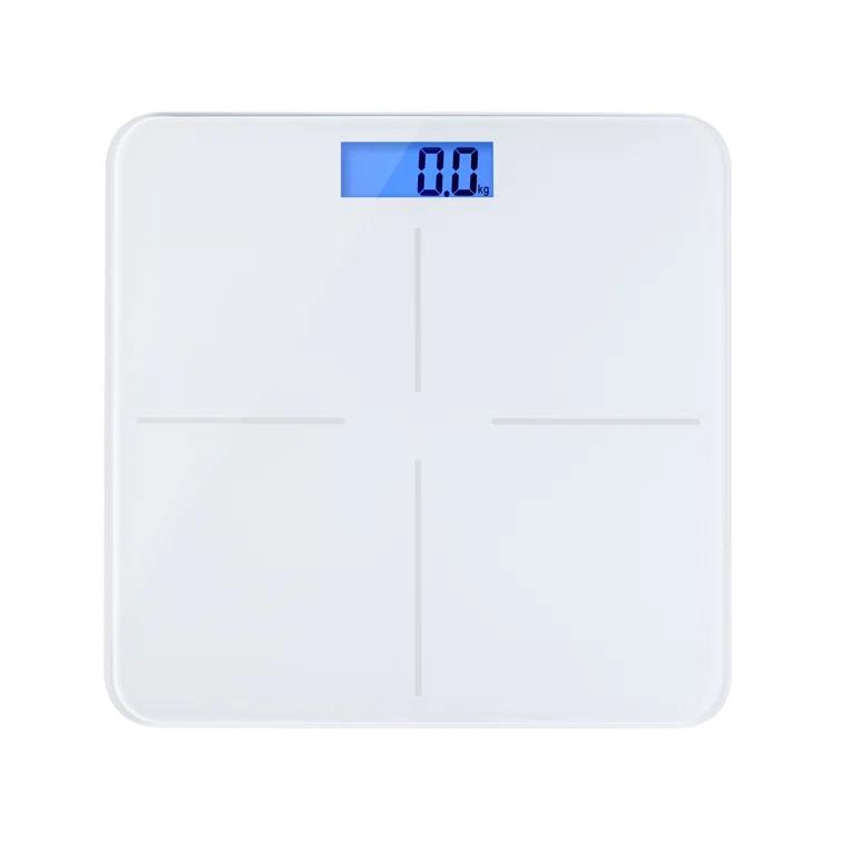 Prominence Home Ultra Thin, White Scale with Easy To Read LCD Display - Auto Step On