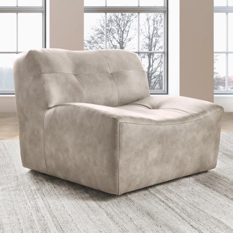 Classic Home Gabriel Swivel Accent Chair Gray | Perigold