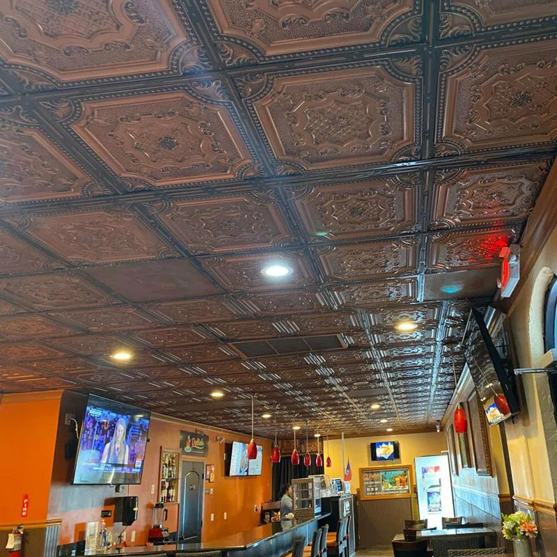 FromPlainToBeautifulInHours My Beautiful Damaris Drop-In or Glue-Up PVC Ceiling Tile (Set of 25)