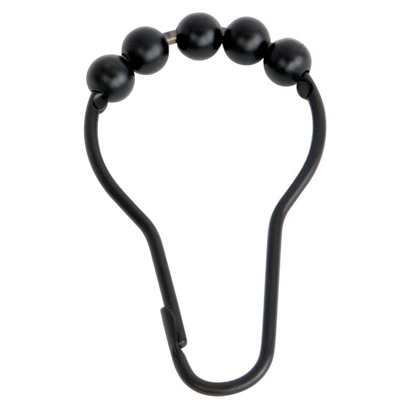 Kingston Brass Kingston Brass Edenscape Roller Ball Shower Curtain Rings (12 Pieces/Set) (Set of 12)