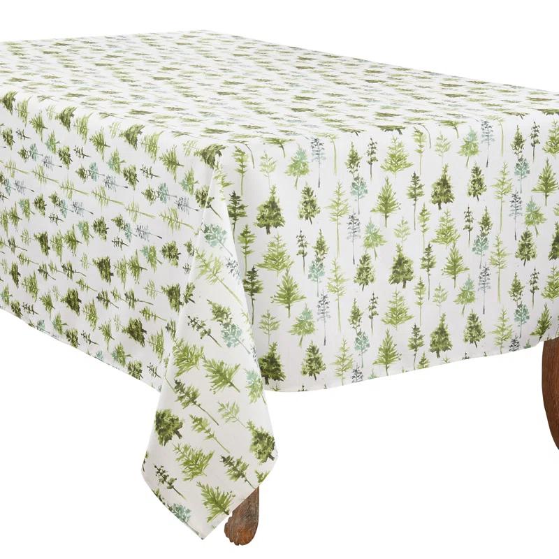 Rectangular_Forest Trees Tablecloth