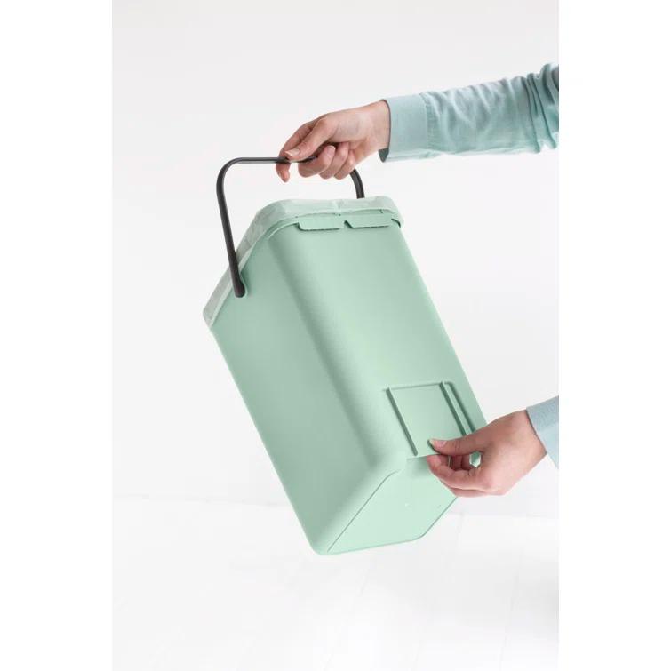Brabantia Sort & Go Plastic Recycling Bin, 3.2 Gallon