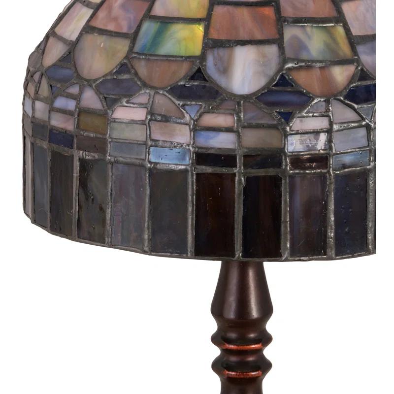 Meyda Lighting Meyda Tiffany & Stained Glass Metal Table Lamp