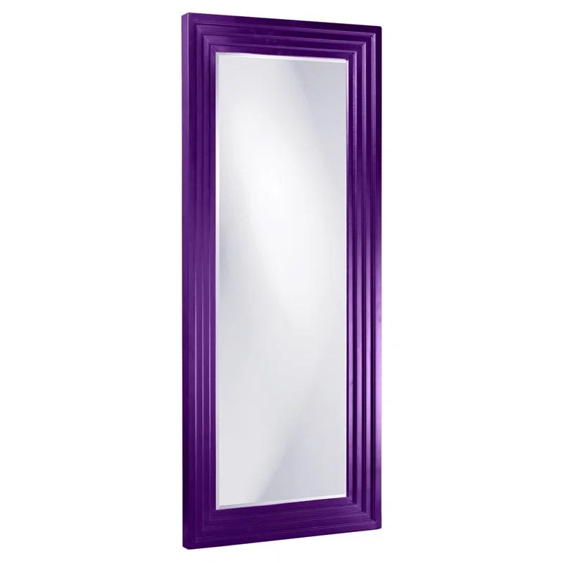 Trule Amy Wood Flat Wall Mirror