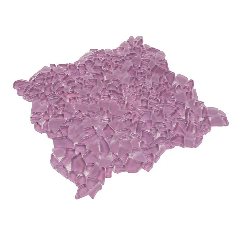 Apollo Tile Glass Pebbles Mosaic Wall & Floor Tile