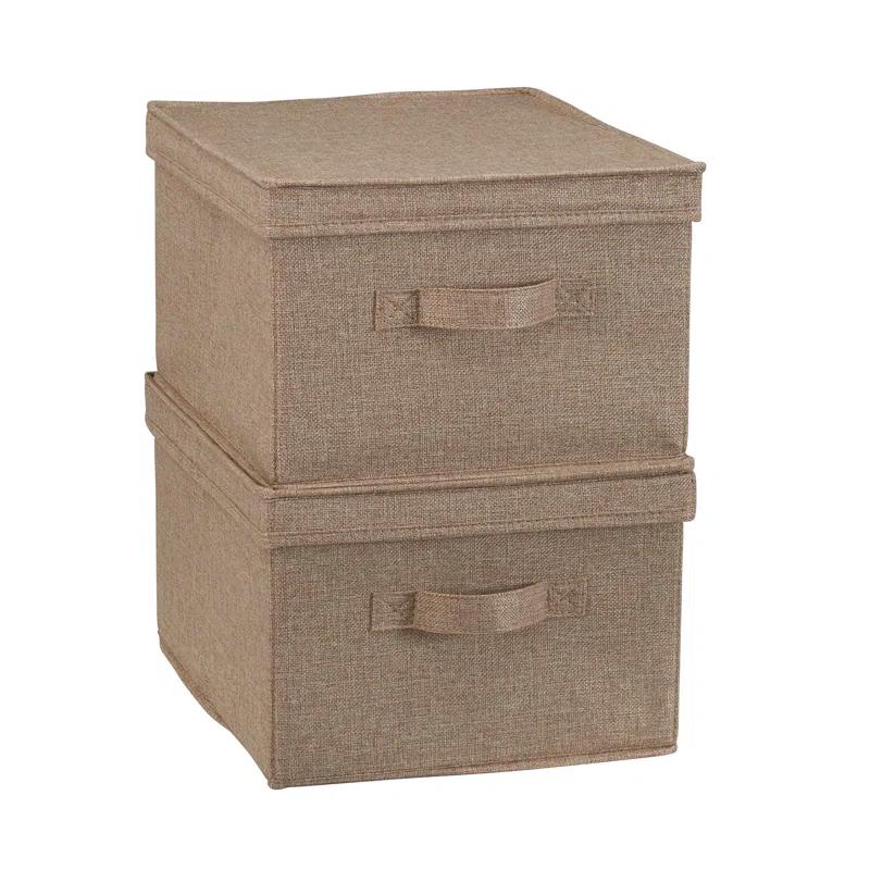 Household Essentials Household Essentials Fabric Bin (Set of 2)