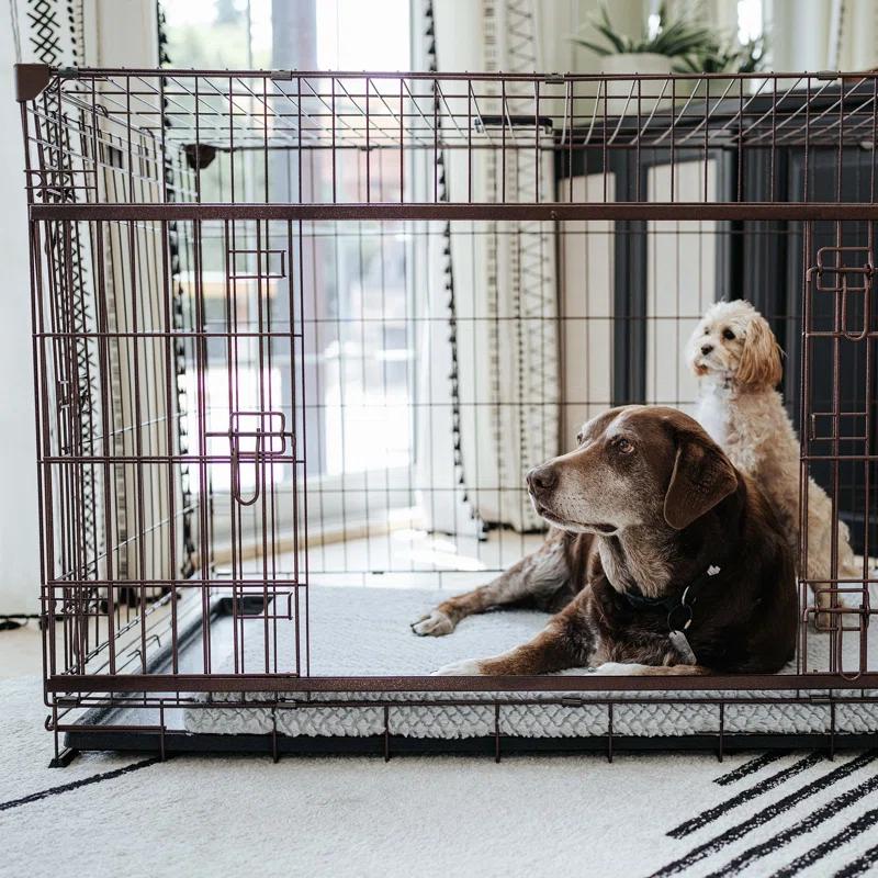 Lucky Dog Lucky Dog Dwell Series Crate - Bronze Finish