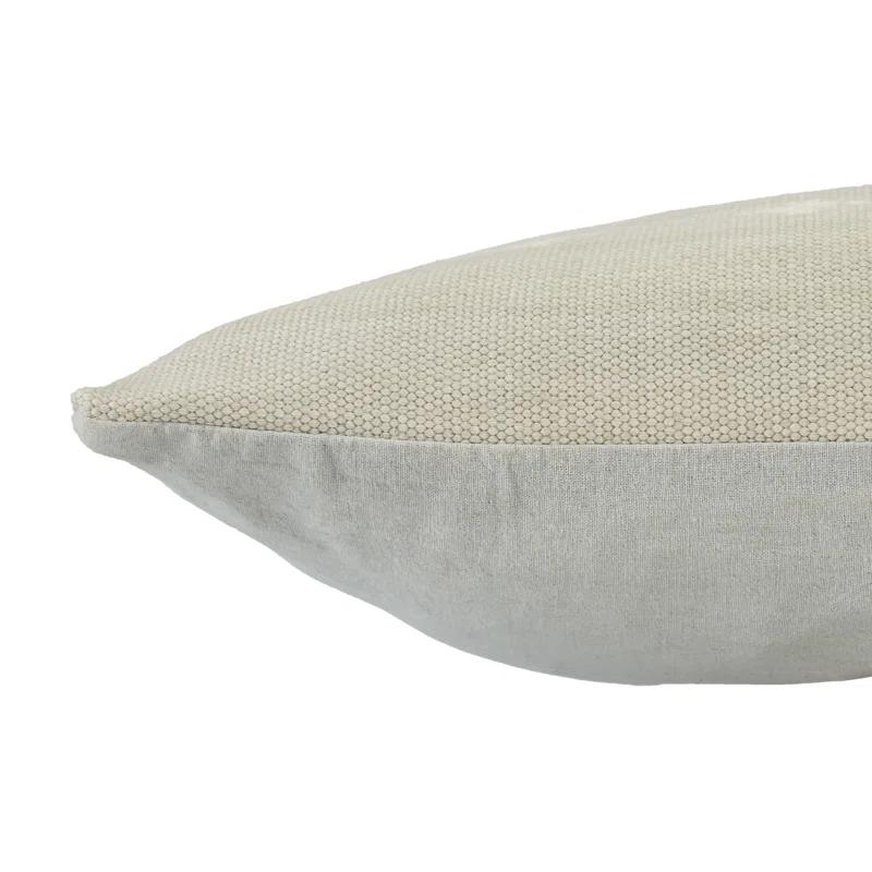 Estela Geometric Cotton Lumbar Throw Pillow