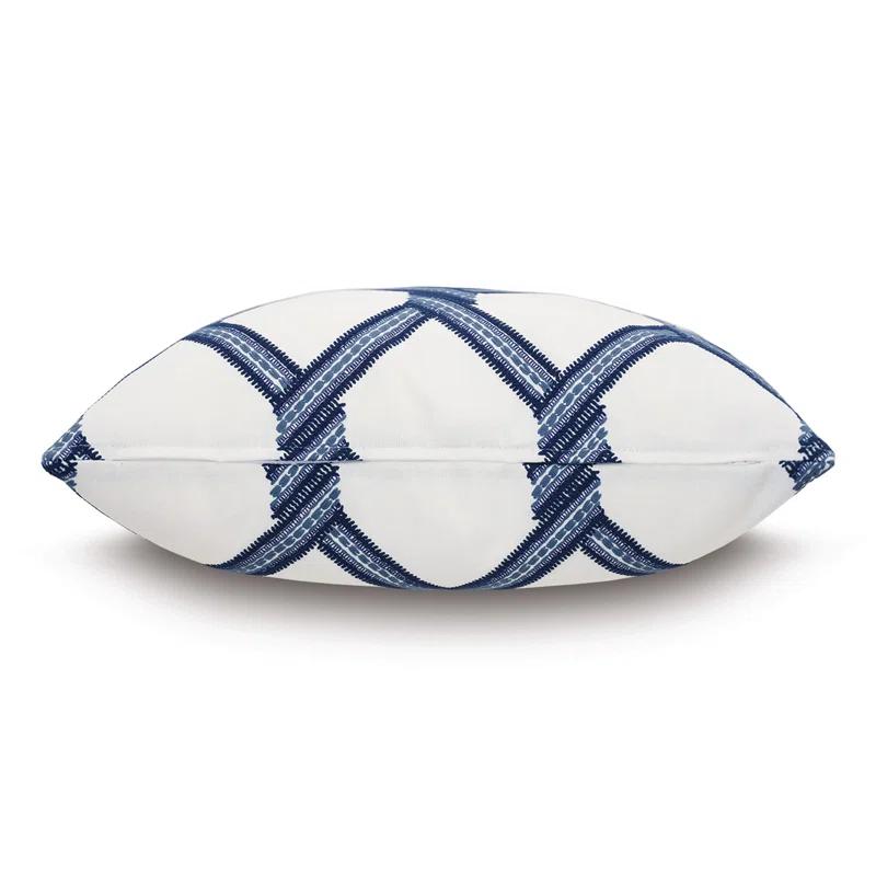Striped Reversible Throw Pillow