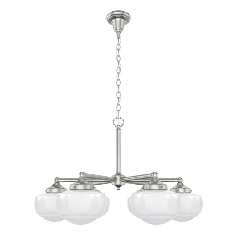 Hunter Fan Hunter Saddle Creek 6 Light Chandelier Ceiling Light Fixture