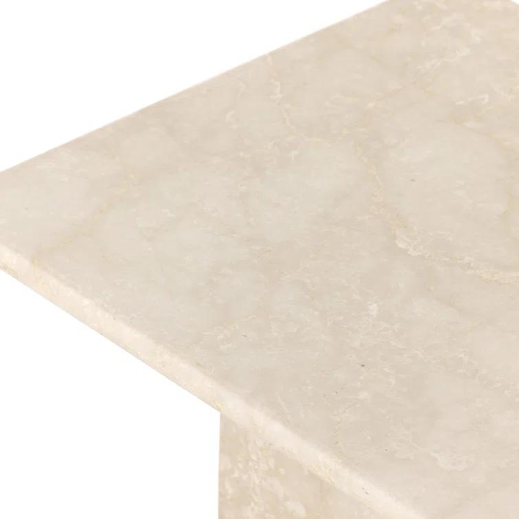 Leonel Coffee Table - Cream Marble