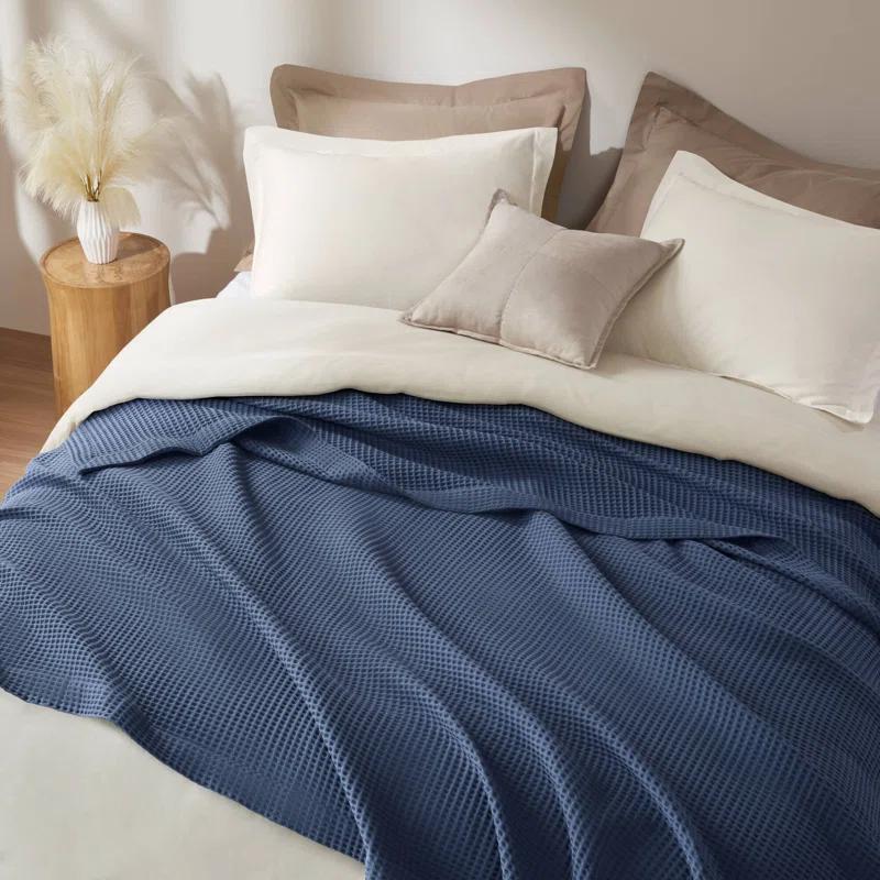 Waffle Weave Cotton Blanket