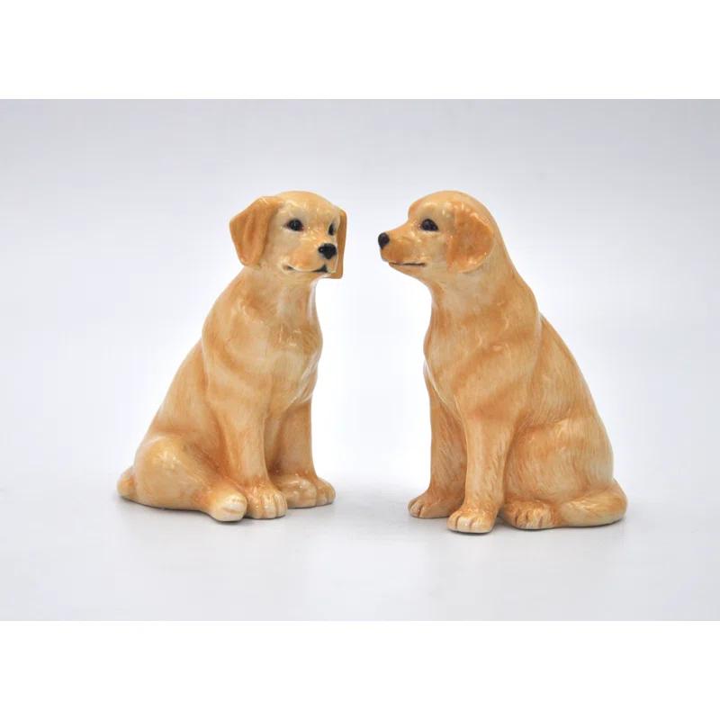 Cosmos Gifts Labrador Salt And Pepper Shaker Set