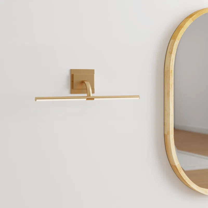 Mona Single Light Dimmable LED Armed Sconce