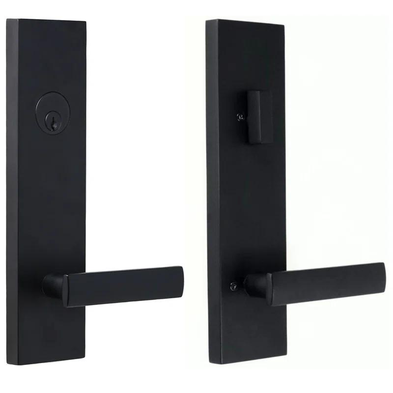 Weslock 066213232SL2D Complete Transitional Entry Lever Set with Deadbolt