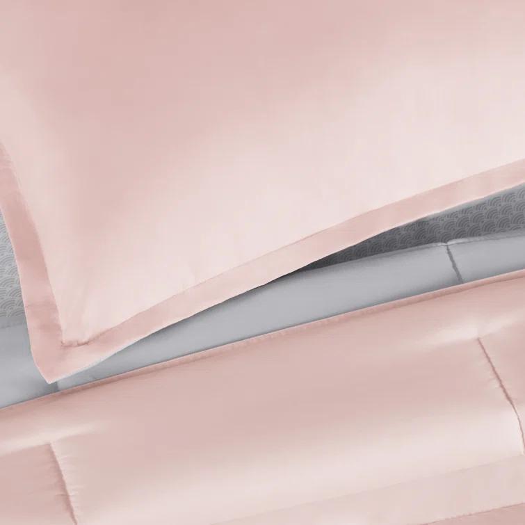 Serta Serta Simply Clean Microfiber Pleated 7 Piece Comforter Set