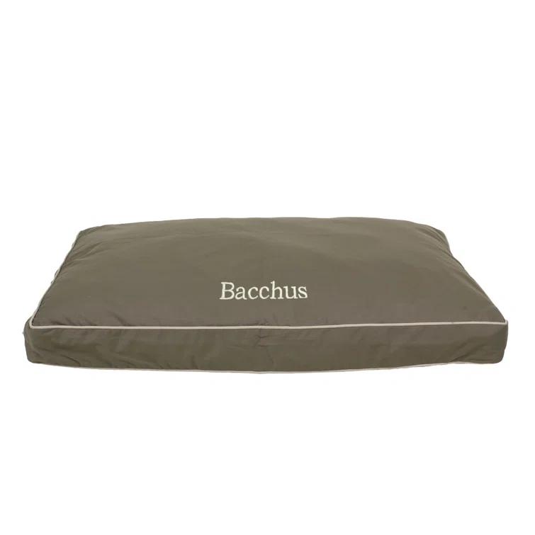 Carolina Pet Company Classic Twill Rectangular Pet Bed with Khaki Cording & Reviews | Perigold