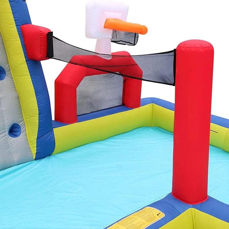 Banzai Banzai Aqua Sports Kids Inflatable Outdoor Backyard Water Slide Splash Park