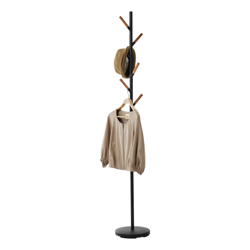 Yamazaki Home Coat Hanger, Steel, Weighted Base